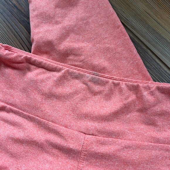 LuLaRoe 3 Pack Stretch Leggings in Pink, Mint Green and Light Orange.  Size OS - Picture 7 of 7